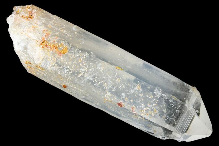 Long, Blue Smoke Quartz Crystal - Colombia #174868